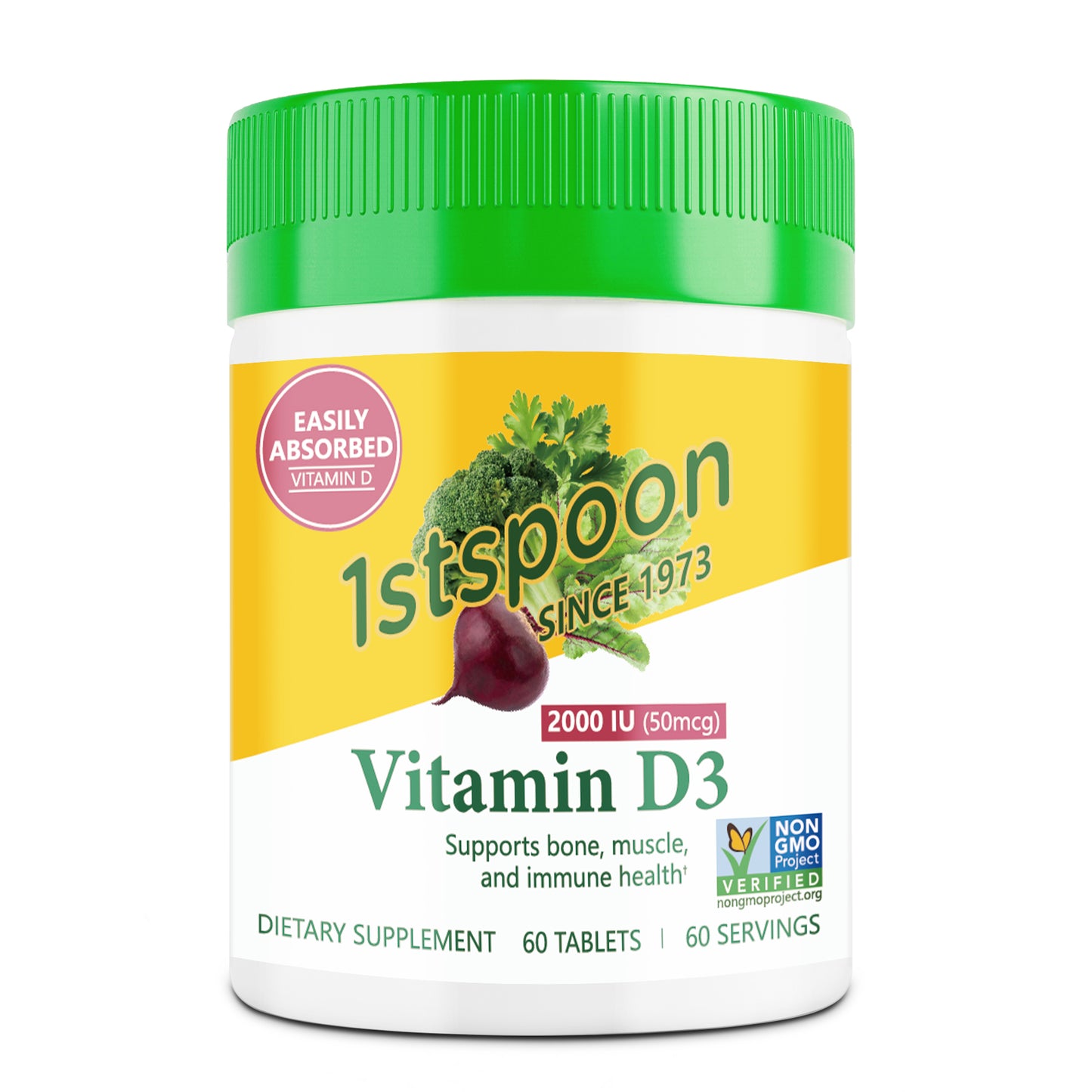Vitamin D3 2000 IU (50 mcg)