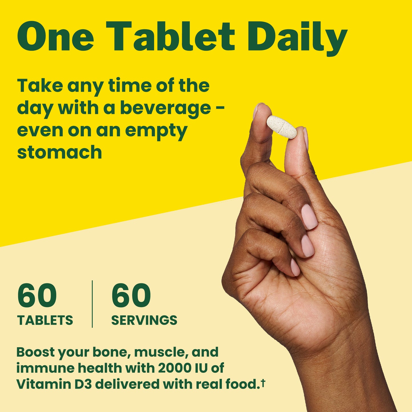 Vitamin D3 2000 IU (50 mcg)