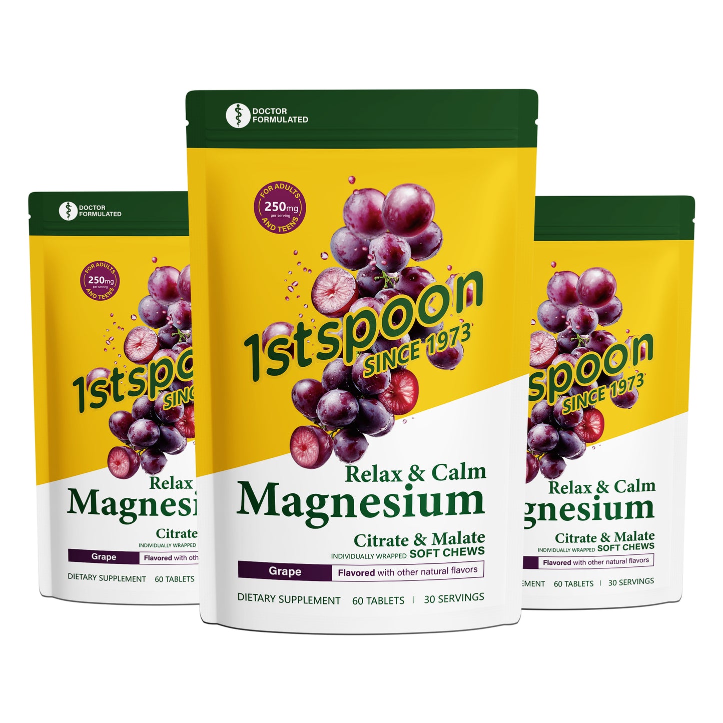 Relax + Calm† Magnesium Soft Chews - Grape