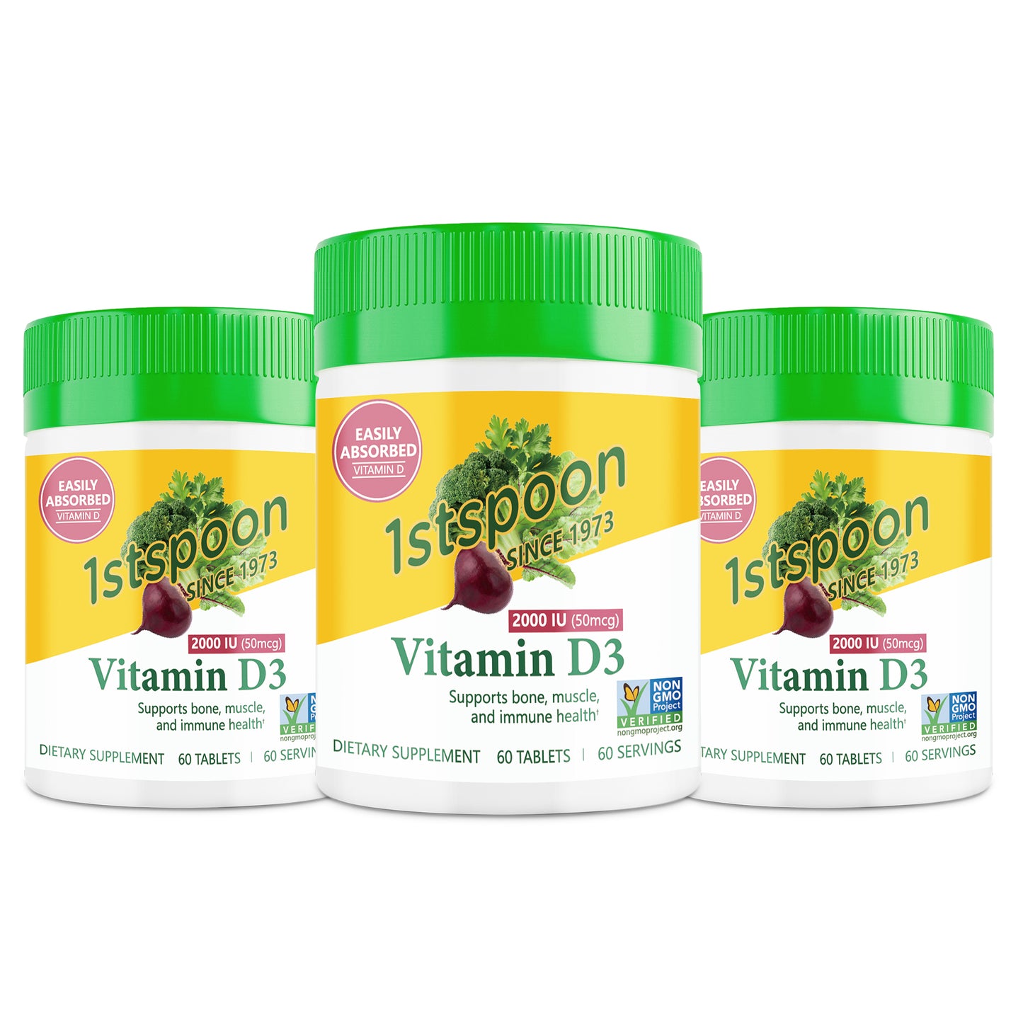 Vitamin D3 2000 IU (50 mcg)