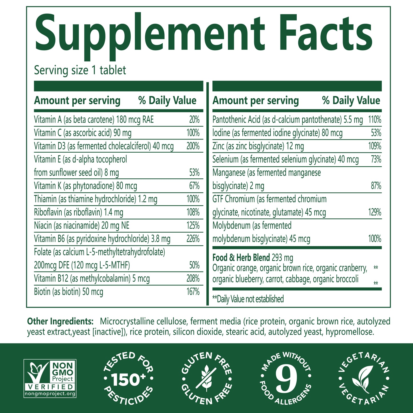 Women's 55+ One Daily Multivitamin